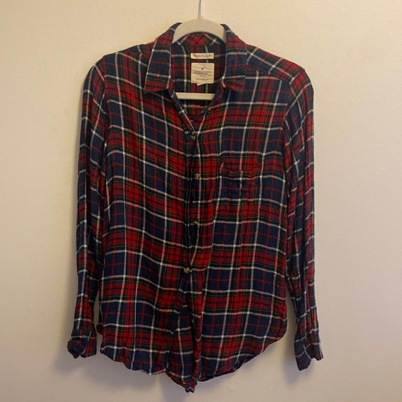 American Eagle Outfitters Tops - American Eagle Flannel